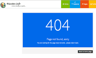 custom 404 error page tutorial by tricksway.com author Himanshu Dhiraj Mishra