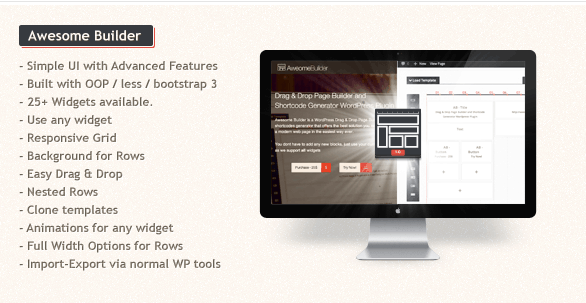dag and drop page builder for wordpress