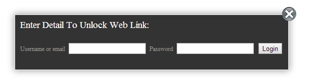 protect link via password