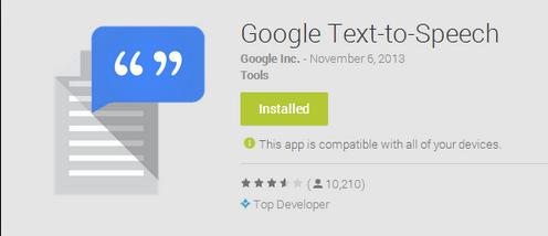 text-to-speech-google-app